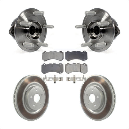 Kit de plaquettes de Rotor de frein, manteau de roulement de moyeu avant, pour Jeep Grand Cherokee Dodge Durang