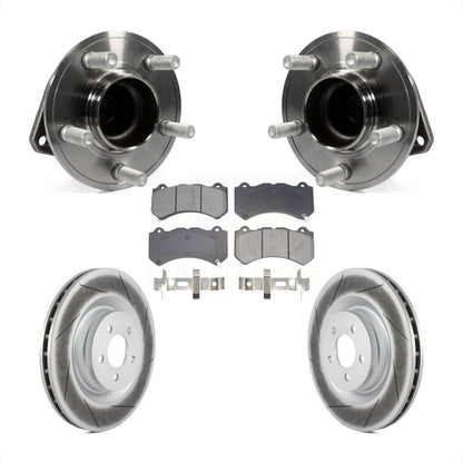 Kit de plaquettes de Rotor de frein, ensemble de roulements de moyeu avant, pour Dodge Challenger Charge