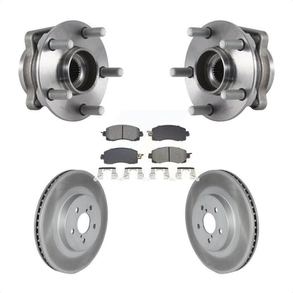 Kit de plaquettes de Rotor de frein, ensemble de roulements de moyeu avant, pour Subaru Crosstrek Imprez
