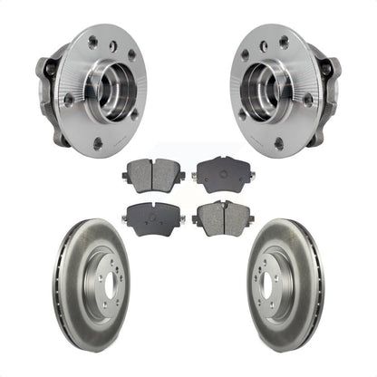 Kit de plaquettes de Rotor de frein, manteau de roulement de moyeu avant, pour BMW X1 Mini Cooper Countryman X