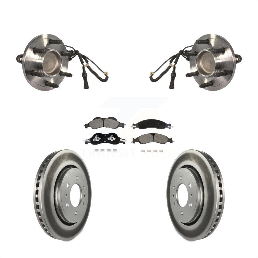 Kit de plaquettes de Rotor de frein, roulement de moyeu avant, pour Ford Expedition Lincoln Navigato