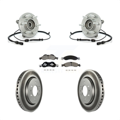 Kit de plaquettes de Rotor de frein, roulement de moyeu avant, pour Ford Expedition Lincoln Navigato