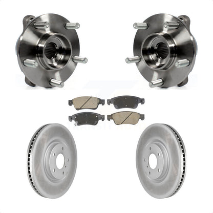 Kit de plaquettes de Rotor de frein à disque enduit d'assemblage de roulement de moyeu avant pour INFINITI G35 Q6