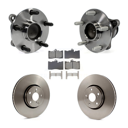 Kit de Rotor et de plaquettes de frein, roulement de moyeu avant (5 pièces) pour Lexus IS350 GS350 GS450h GS43