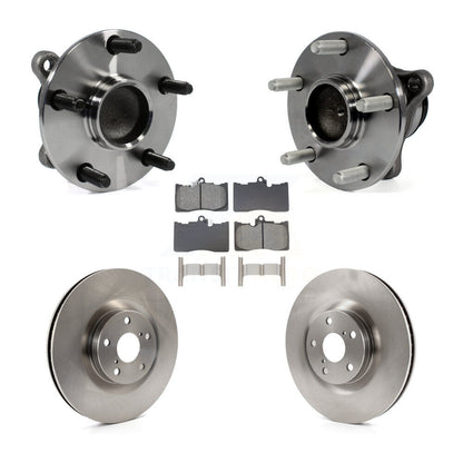 Kit de Rotor et de plaquettes de frein, roulement de moyeu avant (5 pièces) pour Lexus IS350 GS350 GS450h GS46