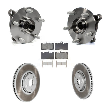 Kit de plaquettes de rotor de frein, ensemble de roulements de moyeu avant (5 pièces) pour Lexus IS300 IS35