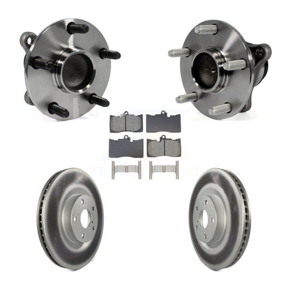 Kit de plaquettes de rotor de frein enduites de roulement de moyeu avant (5 pièces) pour Lexus IS350 GS350 GS450