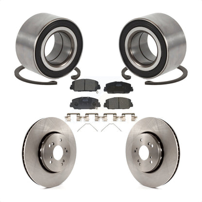 Kit de rotors de frein à disque et de plaquettes en céramique, roulement de roue avant, pour Acura ILX 2016