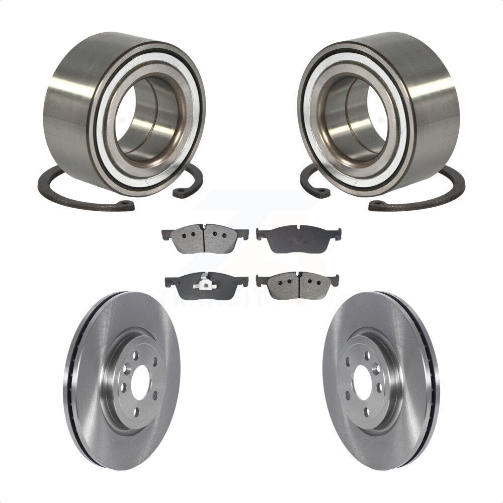 Kit de Rotor et de plaquettes de frein, roulement de roue avant, pour Land Rover Range Velar 2018 2.0