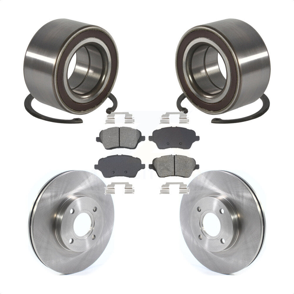 Kit de rotors et plaquettes de frein à disque de roulement de roue avant pour Ford Fiesta ST 2014 – 2019