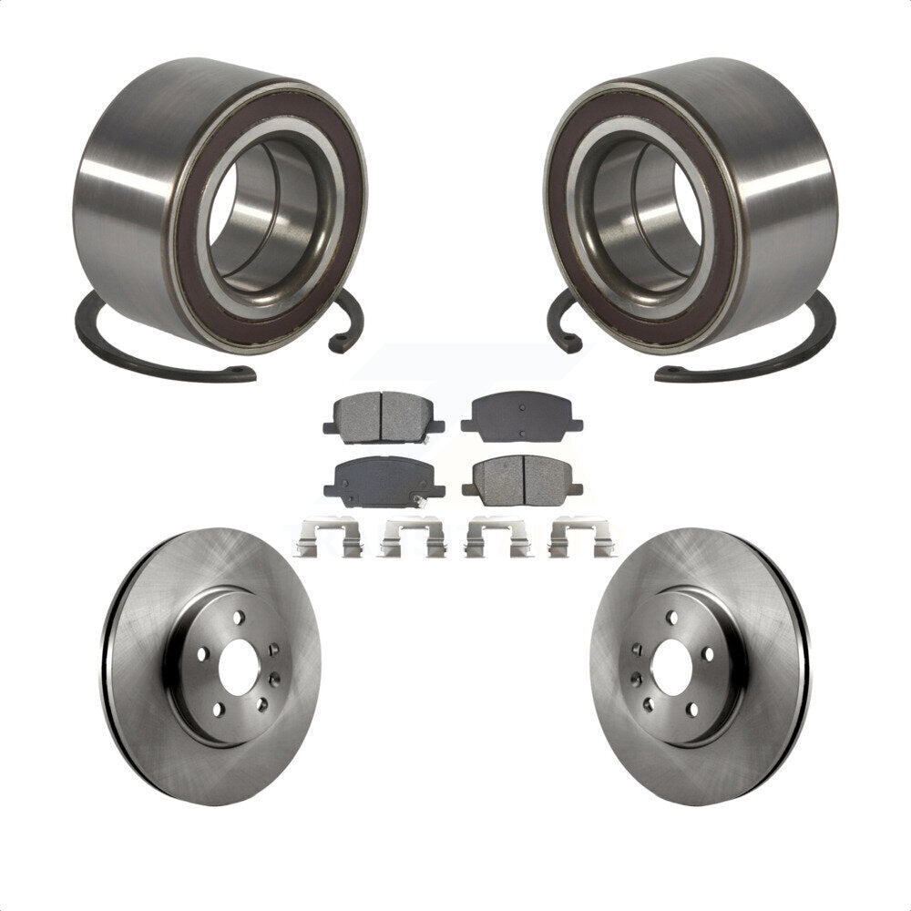 Kit de Rotor et de plaquettes de frein à disque, roulement de roue avant, pour Buick Encore Chevrolet Tra