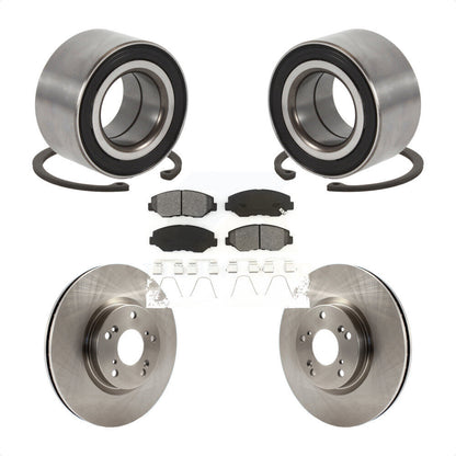 Kit de rotors et plaquettes de frein à disque, roulement de roue avant, pour Honda Civic Acura ILX
