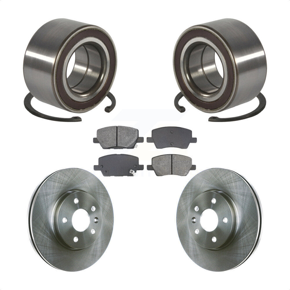 Kit de rotors et plaquettes de frein à disque de roulement de roue avant pour Chevrolet Soni 2018-2020