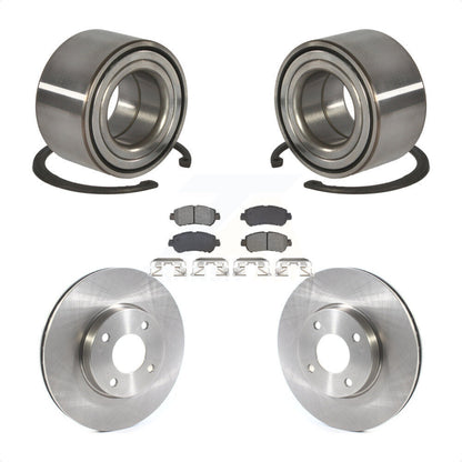 Kit de rotors et plaquettes de frein à disque, roulement de roue avant, pour Nissan kick Versa