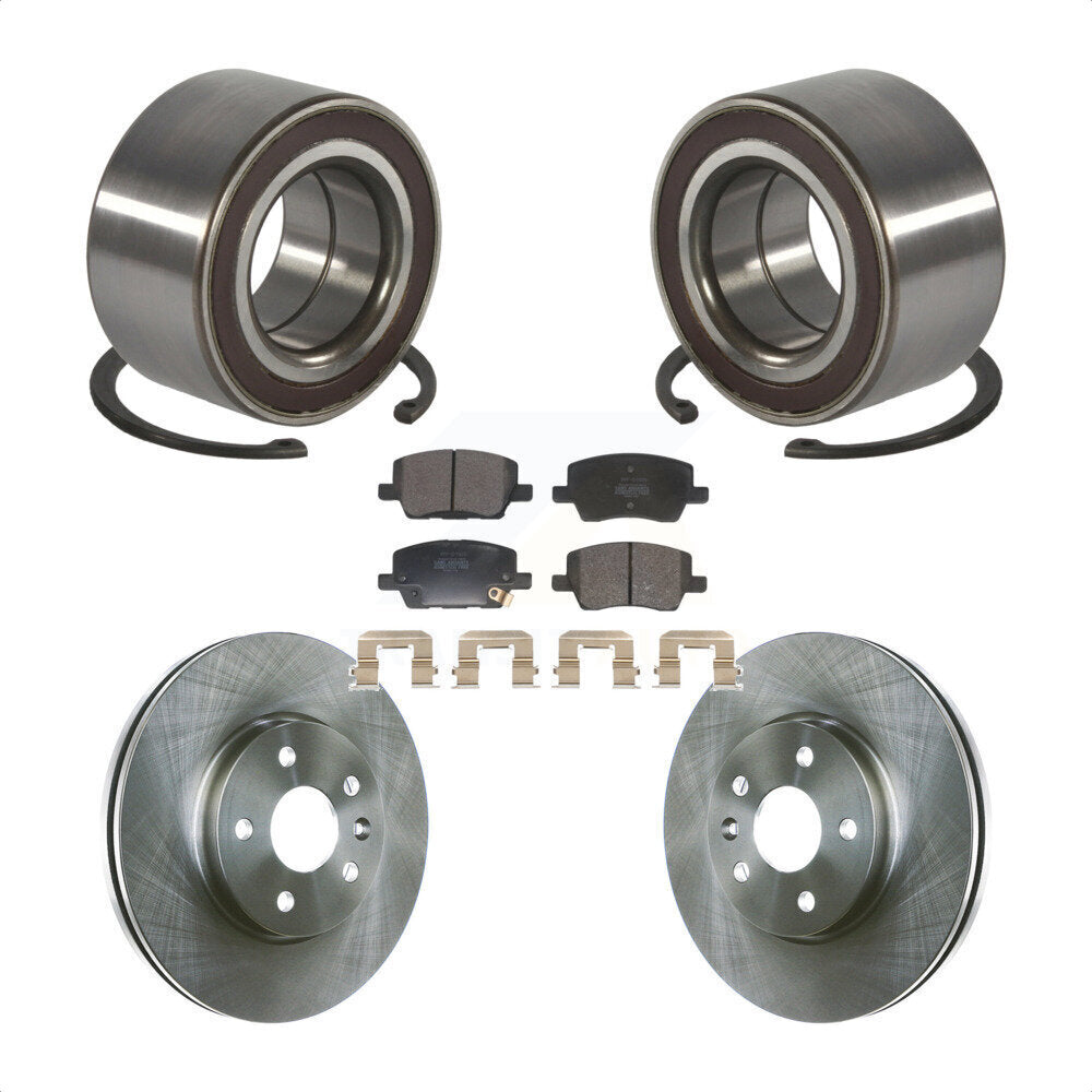 Kit de rotors et plaquettes de frein à disque de roulement de roue avant pour Chevrolet Soni 2018-2020
