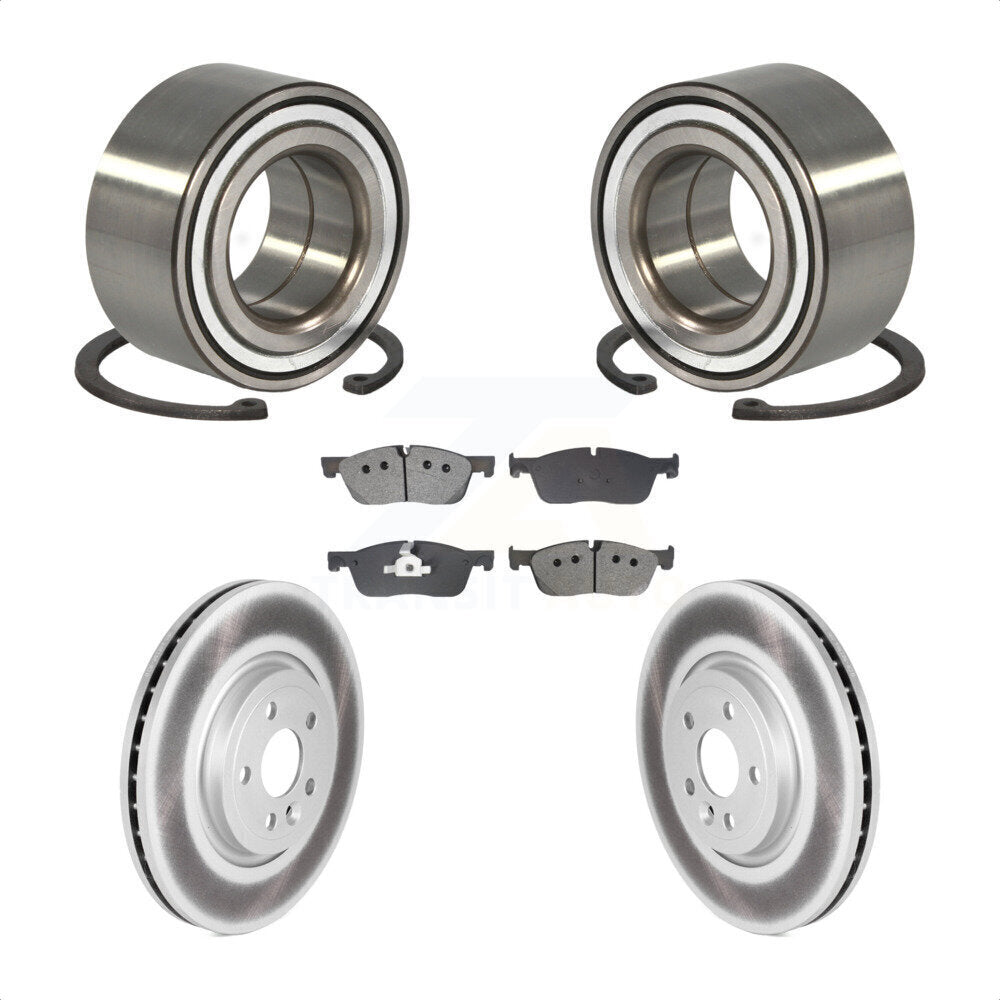 Kit de plaquettes de Rotor de frein, manteau de roulement de roue avant pour 18 Land Rover Range Velar 2.0