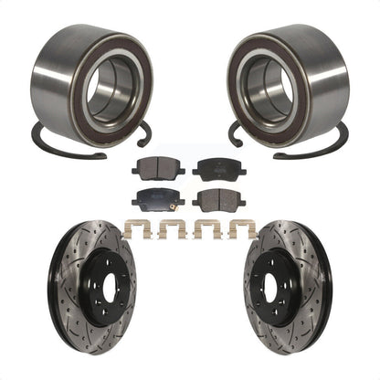 Kit de plaquettes de Rotor de frein, roulement de roue avant, fente de perçage, pour Chevrolet Soni 2018 – 2020