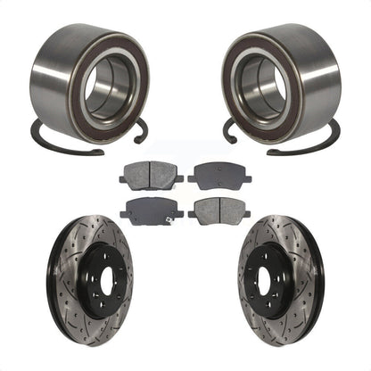 Kit de plaquettes de Rotor de frein, roulement de roue avant, fente de perçage, pour Chevrolet Soni 2018 – 2020