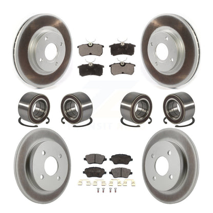 Kit de plaquettes de rotor de frein, roulement avant et arrière (10 pièces) pour Ford Fiesta S 2014 – 2019
