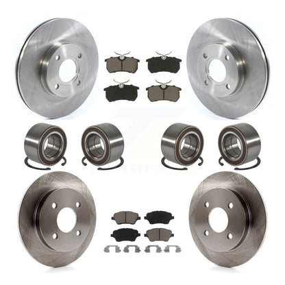 Kit de plaquettes de rotor de frein à disque pour roulement avant et arrière (10 pièces) pour Ford Fiesta S 2014-2019