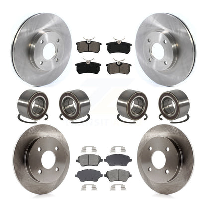 Kit de plaquettes de rotor de frein à disque pour roulement avant et arrière (10 pièces) pour Ford Fiesta S 2014-2019