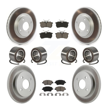 Kit de plaquettes de rotor de frein, roulement avant et arrière (10 pièces) pour Ford Fiesta S 2014 – 2019