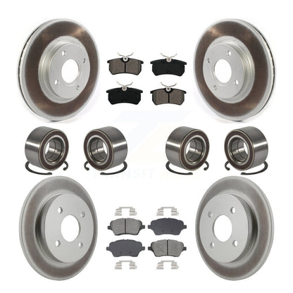 Kit de plaquettes de rotor de frein, roulement avant et arrière (10 pièces) pour Ford Fiesta S 2014 – 2019