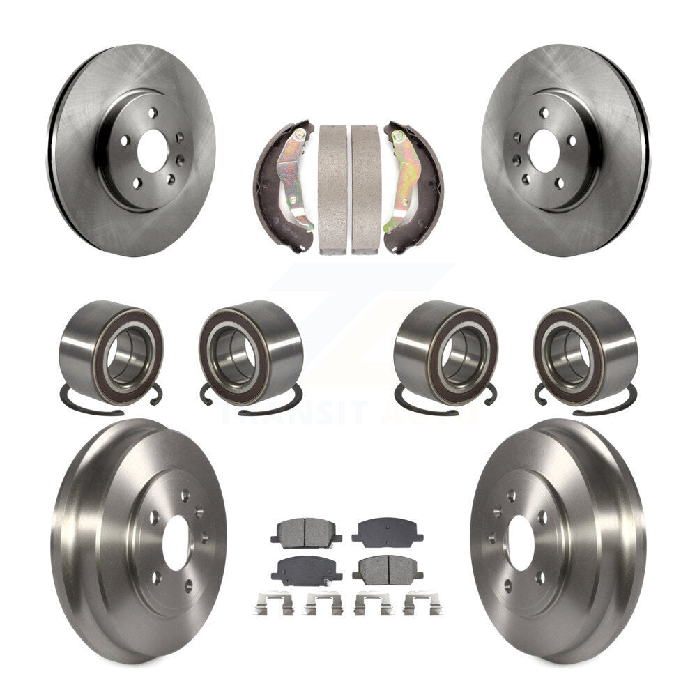 Kit de Rotor de frein à disque et de patins de roulement avant et arrière (10 pièces) pour Chevrolet Trax AW