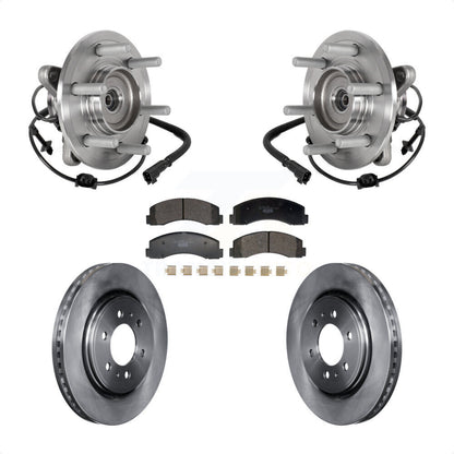 Kit de plaquettes de Rotor de frein, roulement de moyeu avant, pour Ford Expedition Lincoln Navigator 4W