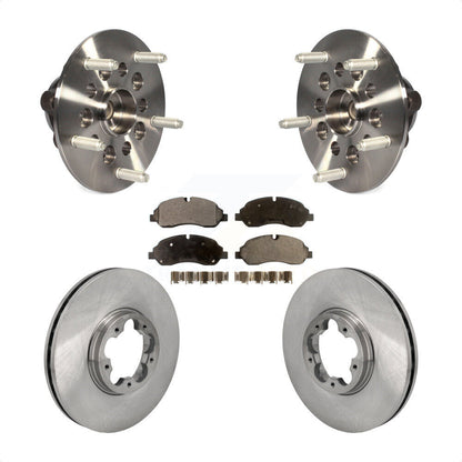 Ensemble de roulements de moyeu avant, Kit de plaquettes de Rotor de frein pour Ford Transit-250 Transit-15