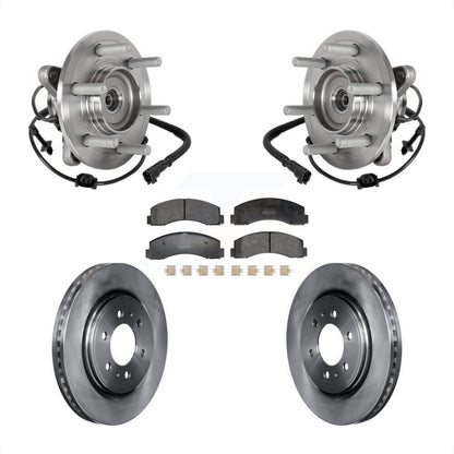 Kit de plaquettes de Rotor de frein, roulement de moyeu avant, pour Ford Expedition Lincoln Navigator 4W