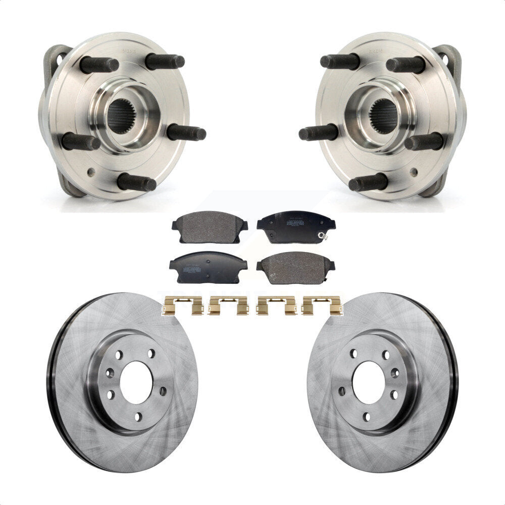 Kit de Rotor et plaquettes de frein, roulement de moyeu avant, pour moteur DIESEL Chevrolet Cruze 14-15