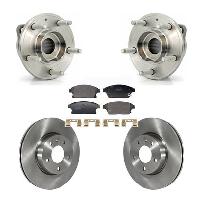 Ensemble de roulements de moyeu avant, Rotors et plaquettes de frein à disque pour Cadillac ATS