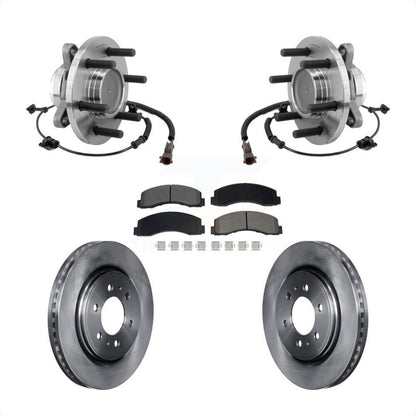Kit de plaquettes de Rotor de frein à disque, roulement de moyeu avant, pour Ford F-150 Expedition Lincoln RW