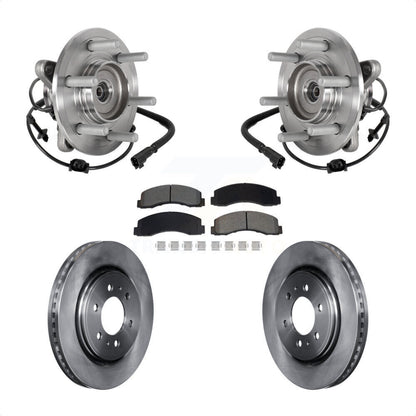 Kit de plaquettes de Rotor de frein, roulement de moyeu avant, pour Ford Expedition Lincoln Navigator 4W
