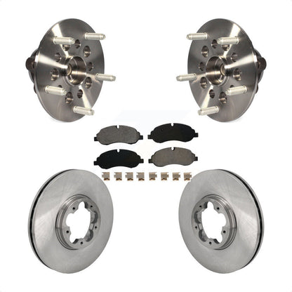 Ensemble de roulements de moyeu avant, Kit de plaquettes de Rotor de frein pour Ford Transit-250 Transit-15
