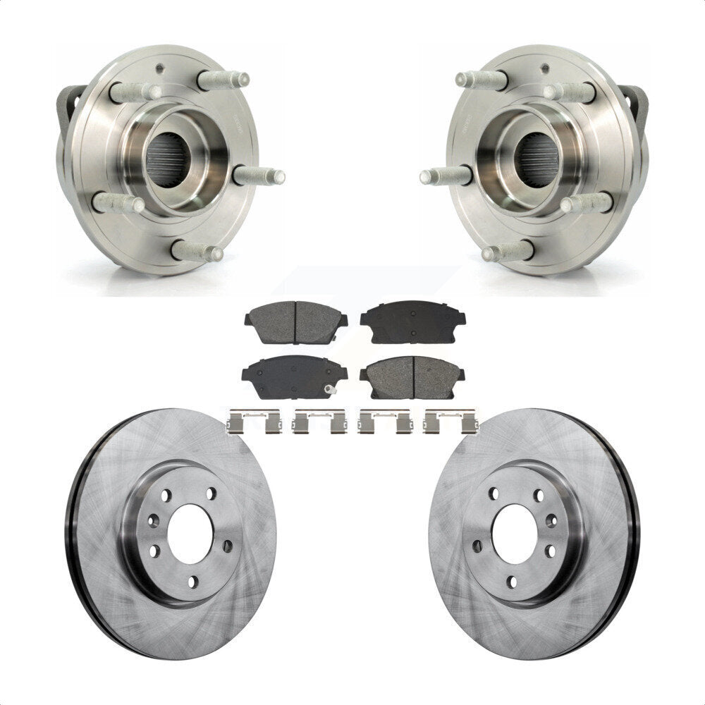 Kit de Rotor et de plaquettes de frein, roulement de moyeu avant, pour Chevrolet Cruze Buick Verano Orland