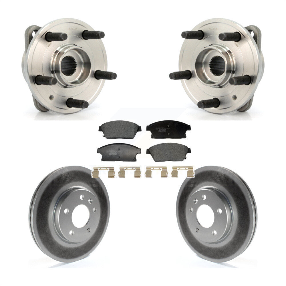 Kit de Rotor et de plaquettes de frein revêtus de roulement de moyeu avant, pour moteur DIESEL Chevrolet Cruze