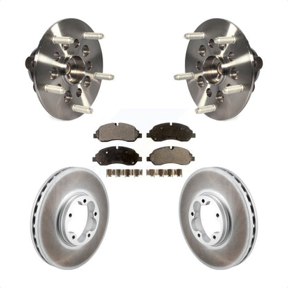 Kit de Rotor et plaquettes de frein revêtus de roulement de moyeu avant, pour Ford Transit-250 Transit-15