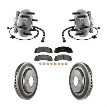 Kit de plaquettes de Rotor de frein, roulement de moyeu avant, pour Ford F-150 Expedition Lincoln RW
