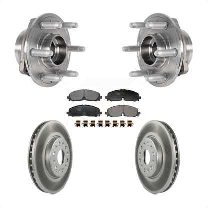 Kit de Rotor et de plaquettes de frein revêtus de roulement de moyeu avant, pour Chevrolet Traverse Blazer GM