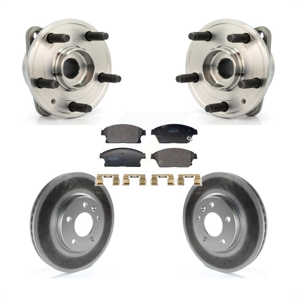 Kit de Rotor et de plaquettes de frein revêtus de roulement de moyeu avant, pour moteur DIESEL Chevrolet Cruze