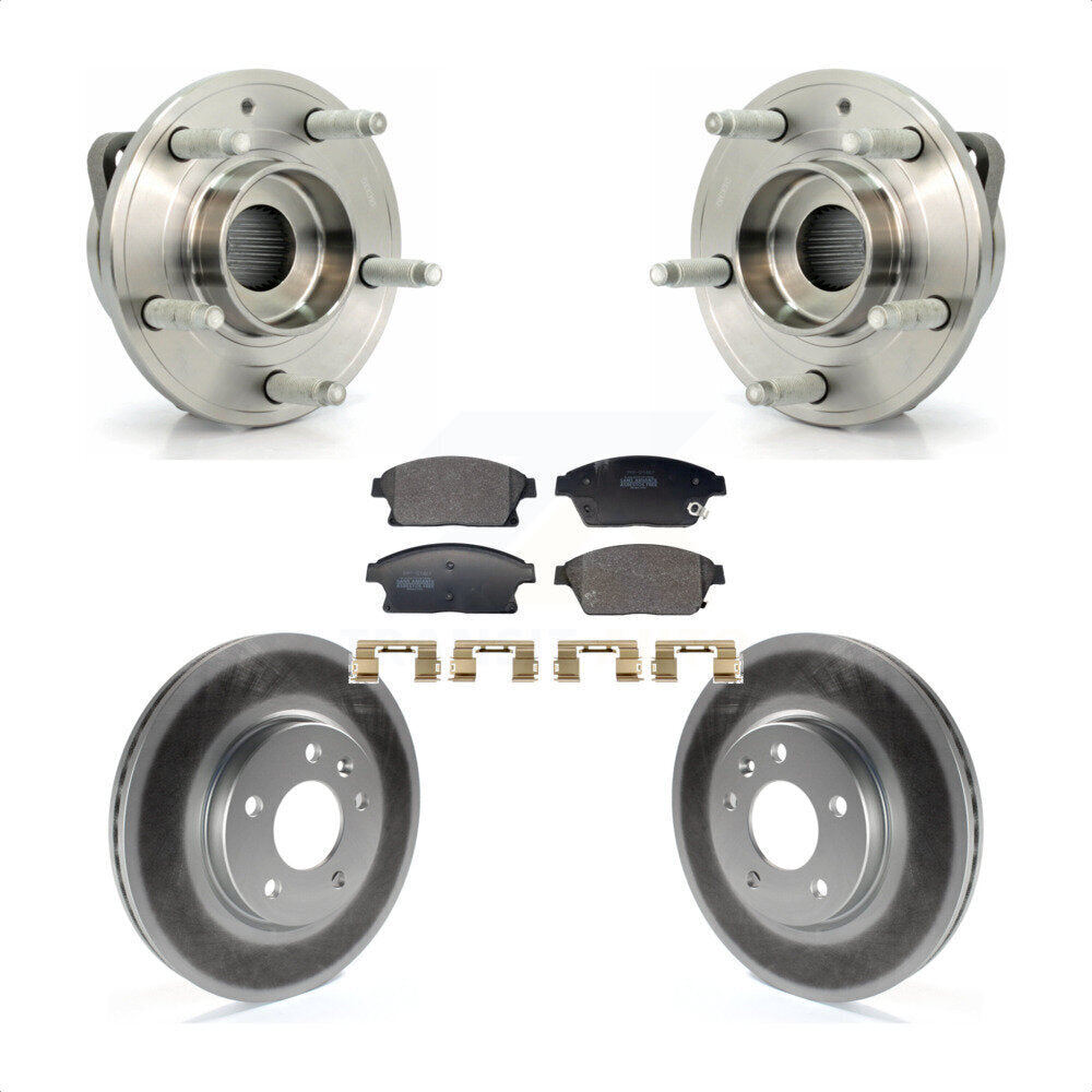 Kit de plaquettes de Rotor de frein, manteau de roulement de moyeu avant, pour Chevrolet Cruze Buick Verano Vol