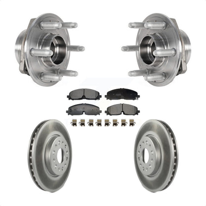 Kit de Rotor et de plaquettes de frein revêtus de roulement de moyeu avant, pour Chevrolet Traverse Blazer GM