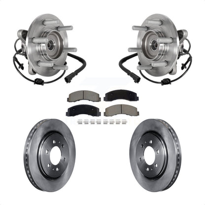 Kit de plaquettes de Rotor de frein, roulement de moyeu avant, pour Ford Expedition Lincoln Navigator 4W