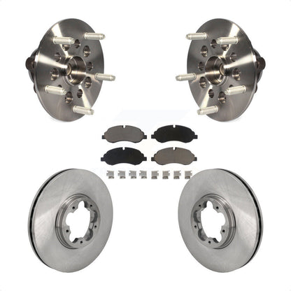 Ensemble de roulements de moyeu avant, Kit de plaquettes de Rotor de frein pour Ford Transit-250 Transit-15