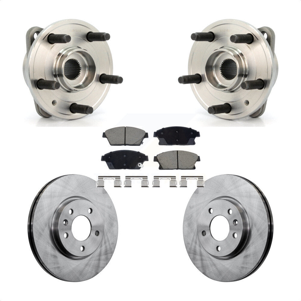 Kit de Rotor et plaquettes de frein, roulement de moyeu avant, pour moteur DIESEL Chevrolet Cruze 14-15
