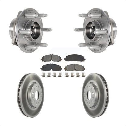 Kit de Rotor et de plaquettes de frein revêtus de roulement de moyeu avant, pour Chevrolet Traverse Blazer GM