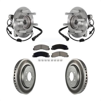 Kit de plaquettes de Rotor de frein, roulement de moyeu avant, pour Ford Expedition Lincoln Navigato