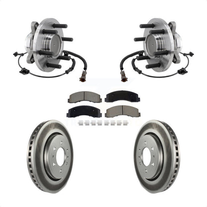 Kit de plaquettes de Rotor de frein, roulement de moyeu avant, pour Ford F-150 Expedition Lincoln RW